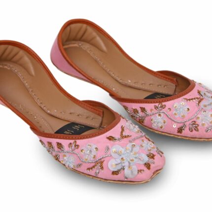 pink khussa by snf